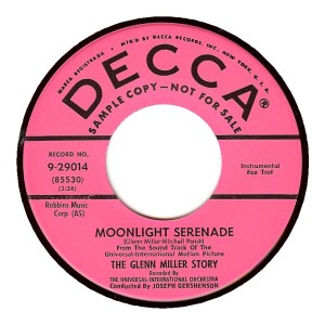 Glenn Miller Story.45.label