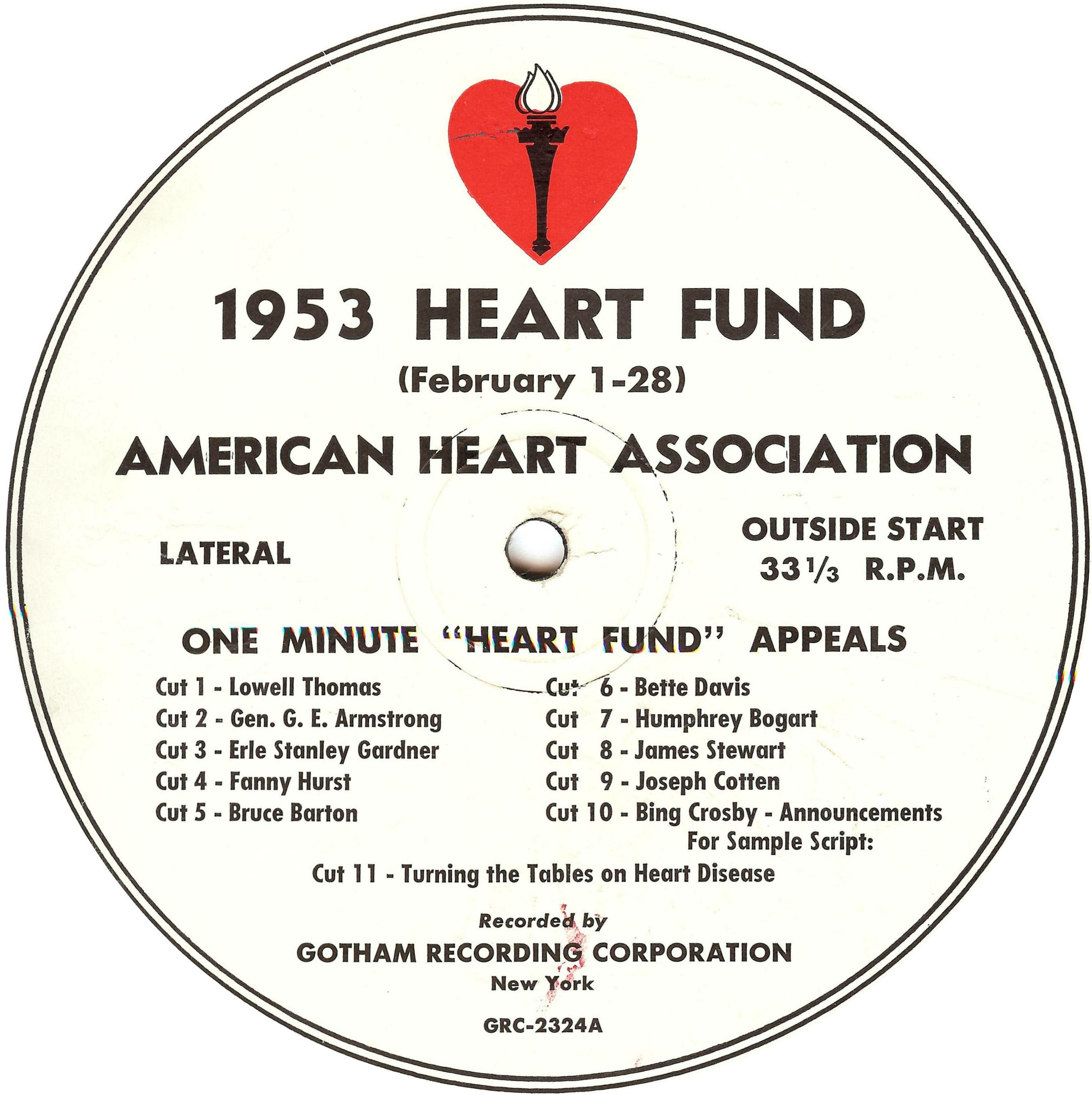 1953 Heart Fund