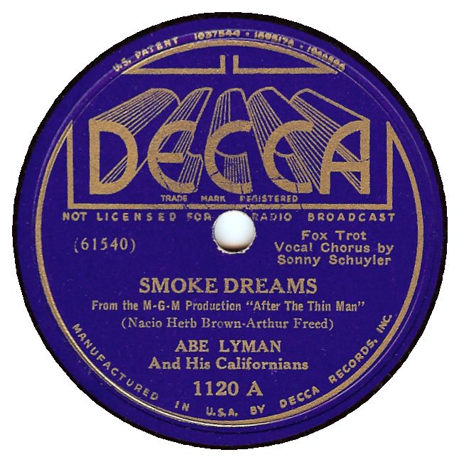 After the Thin man.Abe Lyman