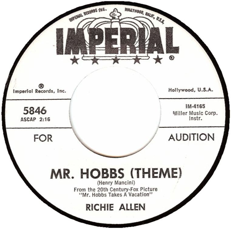 Mr. Hobbs.Richie Allen